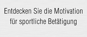Gefallen an Sport finden